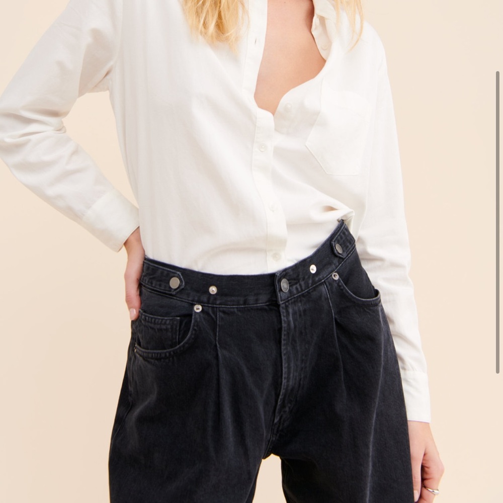 Agolde Pixie Mid-Rise Straight Jeans - image 3
